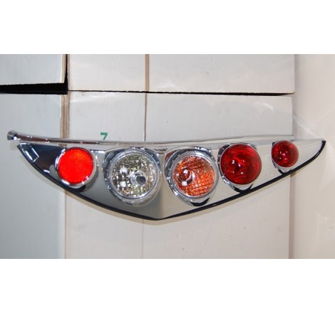 Set Of Rear Tail Lights Fiat Punto 1999 Lexus Chromed