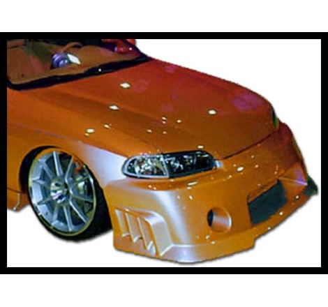 Front Bumper Honda Civic 1992-1995, Combat Type